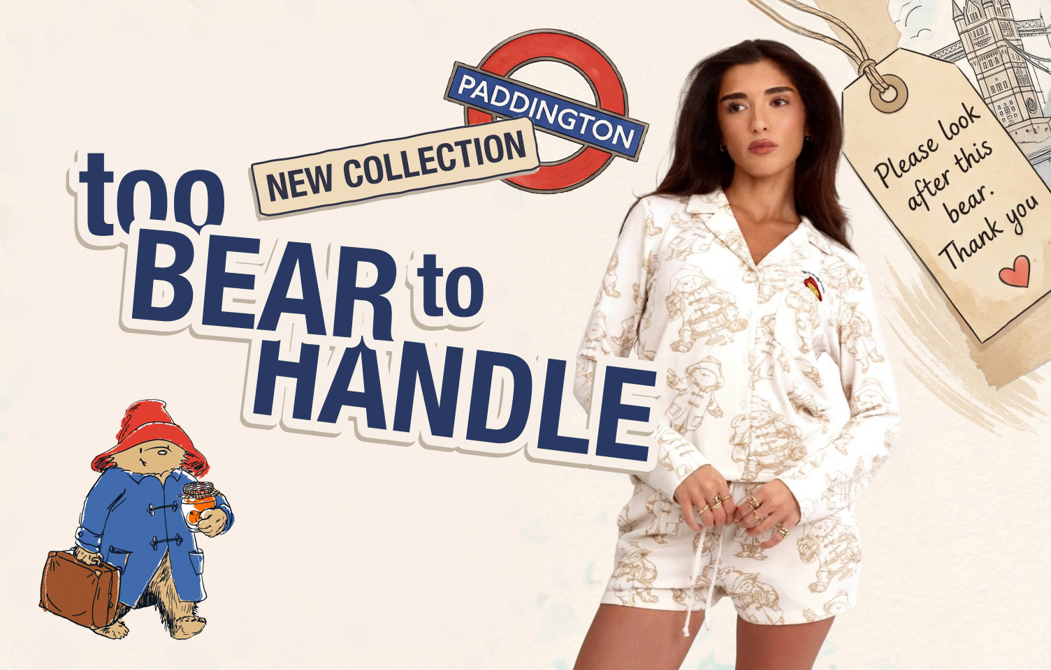 NEW COLLECTION TOO BEAR TO HANDLE