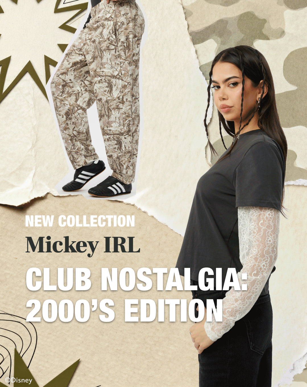 NEW COLLECTION- MICKEY IRL/ CLUB NOSTALGIA: 2000'S EDITION