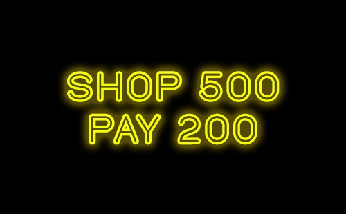 Shop 500 Buy 200