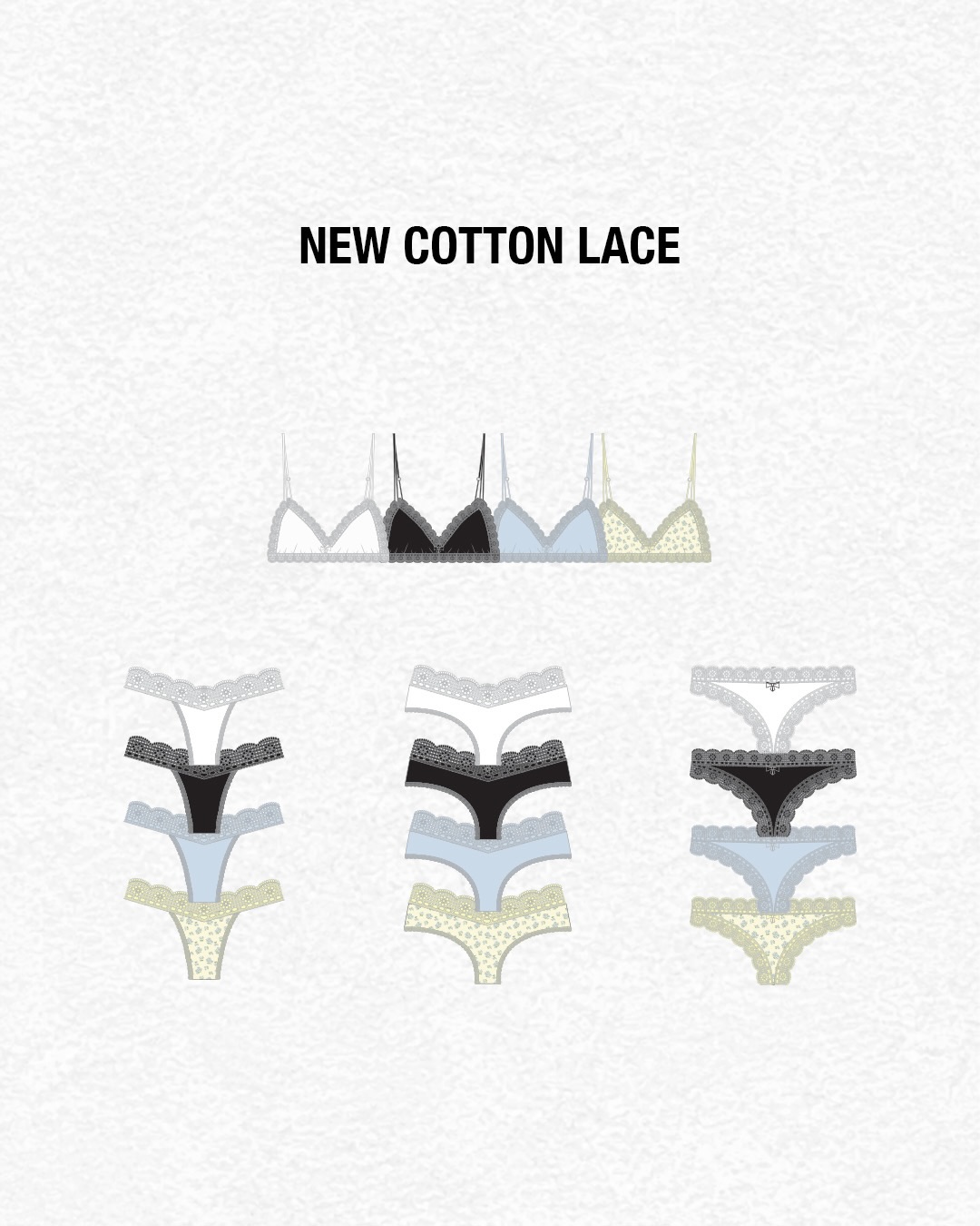 Our new Cotton Lace ☁️